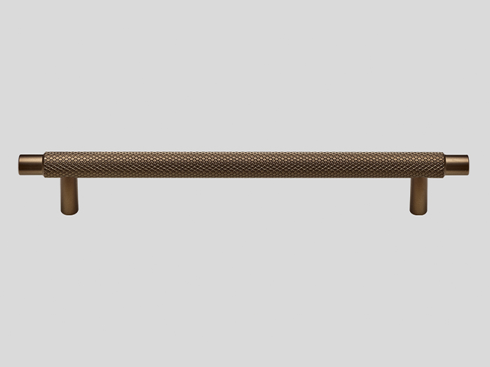 265 — Poignée métallique, couleur bronze métallique, Mat