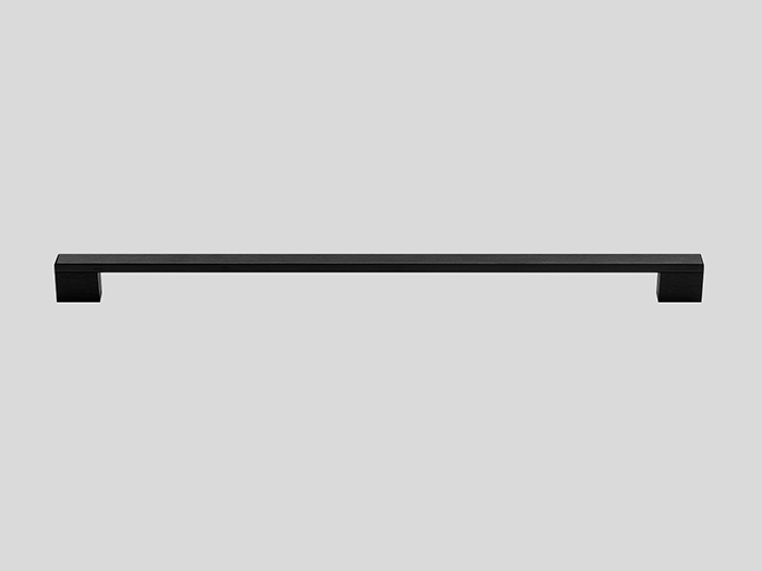 620 — Poignée barre, Noir, Mat