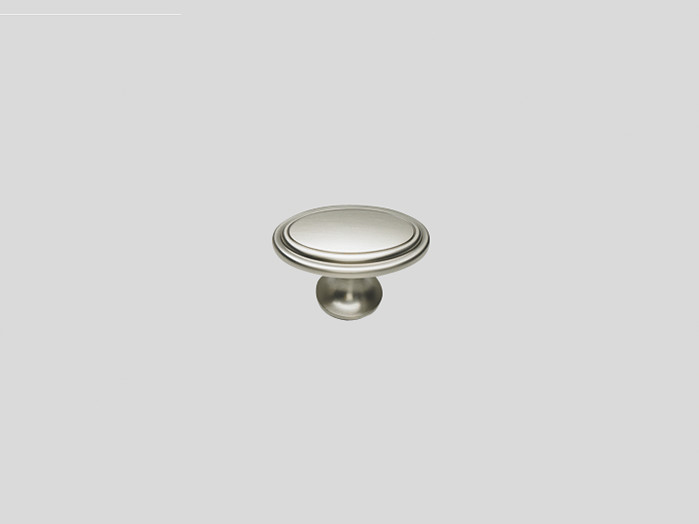 677 — Bouton, Couleur inox, Mat